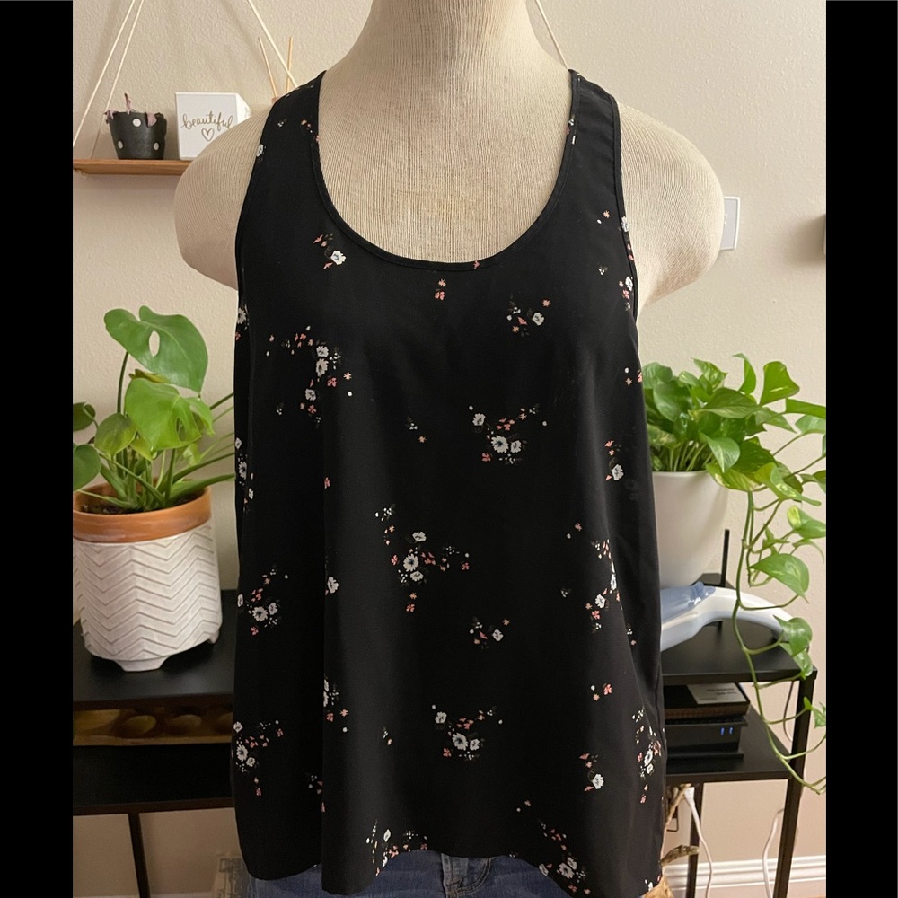 Floral tank top